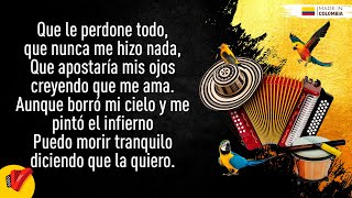 Que Dios La Perdone Los Gigantes Del Vallenato Video Letra  Sentir Vallenato [upl. by Haydon316]