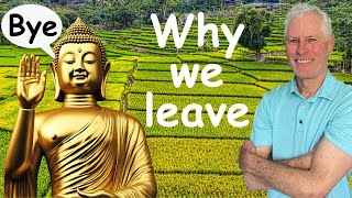 Five reasons expats are leaving Thailand in 2024 Why do westerners who retire in Thailand leave [upl. by Anaugal399]