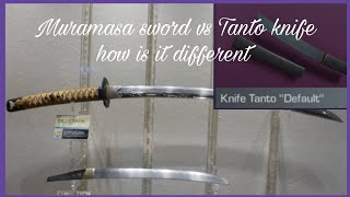 Muramasa sword vs Tanto knife how is it different  ThailandInANutshell [upl. by Consalve513]