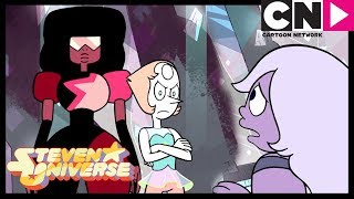 Steven Universe  Pearl and Garnet Upset Amethyst  Tiger Millionaire  Cartoon Network [upl. by Bertrand]