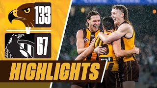 Hawthorn v Collingwood  Match Highlights  Round 19 2024 [upl. by Eenahc]