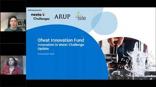 Innovation In Water  Ofwat Webinar 16 December 2020 [upl. by Acsehcnarf]