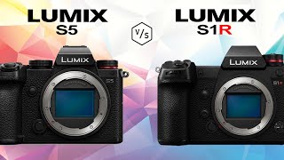 Panasonic LUMIX S5 vs Panasonic LUMIX S1R [upl. by Tris777]