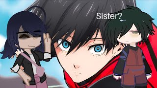 Gacha Reaction to Marinette brother as Itoshi Rin [upl. by Phenice]