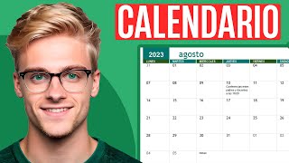 Cómo HACER un CALENDARIO en Excel 2024  Calendario 2024 en Excel [upl. by Franny]