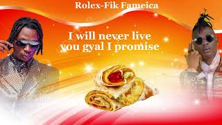 Rolex by Fik fameica Lyrics video fikfameica new song rolex fikfameica kenzo introvertlyrics [upl. by Nyrrek624]