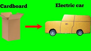 diy cardboard car at home [upl. by Bluefarb]