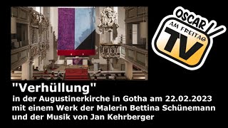 quotVerhüllungquot in der Augustinerkirche Gotha [upl. by Aysab]