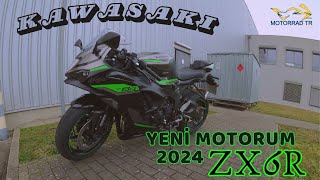 Yeni 2024 Kawasaki ZX6R İncelemesi  TRde İlk Kez kawasakizx6r ninjazx6r kawasaki [upl. by Lynnett]