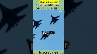 Ditadura Militar e Regime Militar Entenda as Diferenças História Conhecimento [upl. by Eetak]