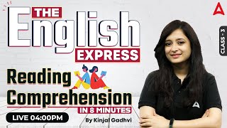 The English Express  Reading Comprehension Class 3  English By Kinjal Gadhavi [upl. by Elcarim895]