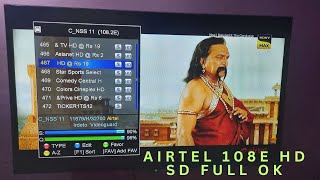 D2H 88E HD amp SD  AIRTEL 108E HD amp TATA PLAY HD SD CCCAM PANEL 2024 [upl. by Sillsby601]