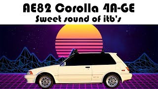 4AGE Sweet Sound of ITBs  Corolla FX16 [upl. by Aehsel]