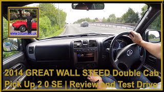 2014 GREAT WALL STEED Double Cab Pick Up 2 0 SE  Review and Test Drive [upl. by Nowad]