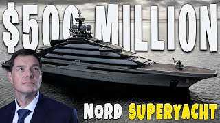 Inside Nord Mega Yacht  Alexei Mordashov 500 Million Tuxedo Warship [upl. by Arrim]