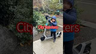 Bennett Checks Out Seattle Scooters Are They Easy to Ride [upl. by Jones]