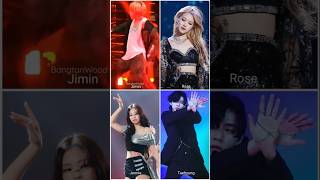 Bts vs Blackpink dance who is Best 🔥 jimin rose jennie Taehyung ytshorts btsshorts blackpink [upl. by Kuster]