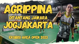 AGRIPPINA ditantang jawara JOGJAKARTA siapa menang eksebisi area open 2023 [upl. by Waterman]