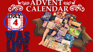 DAY 4 LIVE TONIGHT JORGE amp I WILL OPEN UP ADVENT CALENDARS FROM CANDLES COOKIES TO MAKEUP [upl. by Rebmak]