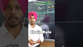 Chain Rule Secrets Power Functions amp Angles – 7Minute Mastery from Derivative in 20 Min maths [upl. by Namlas]