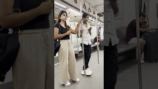 Love story ❤️ metro prank [upl. by Anoli]