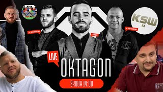 OKTAGON LIVE  BŁACHOWICZ VS TEIXEIRA O PAS UFC TYBURA I OLEKSIEJCZUK  ANALIZA KSW 64 ZACHWYCIŁO [upl. by Ahsial238]