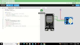 simulation of esp32 with RTC ds1307  simulation of esp32 interfacing with real time clock ds1307 [upl. by Zorina90]