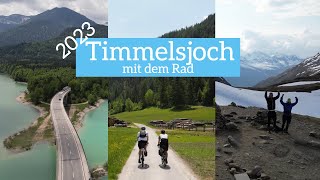 Abenteuer TimmelsjochPass Auf 2474m mit dem Fahrrad 🏔️  Vlog 2023 [upl. by Reaht]