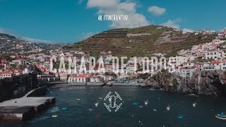 Madeira Portugal 4K Câmara de Lobos Harbor Fishing Bay Area On The South Of The Island 2021 [upl. by Tillion]