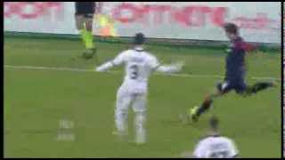 CagliariSassuolo 22 Highlights 201314 [upl. by Ahsyekat]