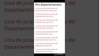 ELECCIONES JUDICIALES CONSULTA DE JURADOS Y LUGARES DE VOTACIÓN elecciones judiciales en el país [upl. by Tildi]