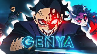 Genya Shinazugawa 😈  Demon Slayer season 3「AMVEDIT」4K [upl. by Yearwood]