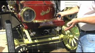 1911 Stanley Steamer Starting Driving and Riding Along [upl. by Haldane]