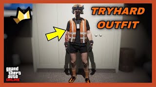 GTA 5 ONLINE  MALE TOXIC TRYHARD TRASH VEST MODDED OUTFIT TUTORIAL [upl. by Nelrsa]