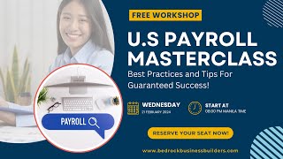 US PAYROLL MASTERCLASS WORKSHOP [upl. by Burgess978]