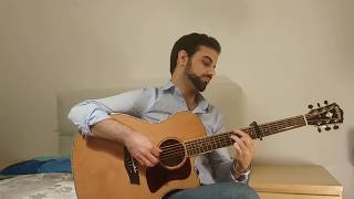 Quello che le donne non dicono  Fiorella Mannoia fingerstyle guitar cover by Francesco Ammendolia [upl. by Agan]