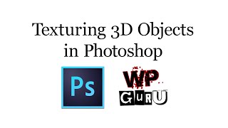 How to use the 3D Features in Photoshop for texturing [upl. by Noterb]