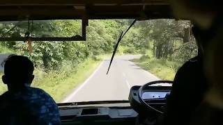 Brilliant MSRTC Bus Driver Driving in Kashedi Ghat  Ratnagiri  Konkan  Mumbai Goa Highway [upl. by Shieh]