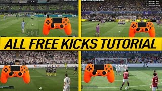 FIFA 17 FREE KICK TUTORIAL  ALL FREE KICKS NEW HIDDEN SECRET OLD  HOW TO SCORE GOALS [upl. by Jaynes33]