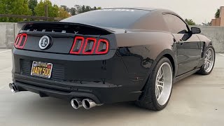 Building a 1000hp Shelby GT500 Super Snake in 10 min Widebody Edition [upl. by Saunderson]