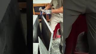 Patio paving stone slab making process [upl. by Florenza42]