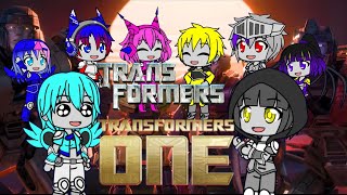 Gacha Transformers React to Transformers One Trailer 40th of Anniversary of Transformers Gacha Club [upl. by Treblah]