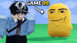 I Explored 100 RANDOMIZED Roblox Games [upl. by Tully1]