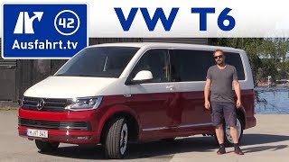 2015 Volkswagen Multivan Generation6 T6  Kaufberatung Test Review [upl. by Nonnel111]