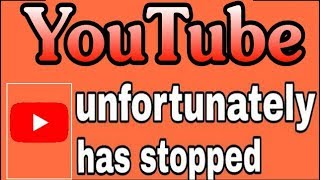 How To Fix YouTube Unfortunately has stopped Problem Solve [upl. by Bowen]