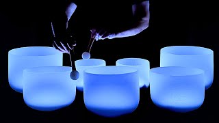 432 Hz Crystal Bowls Meditation Relax amp Sleep Deeply [upl. by Bellew]