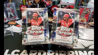 2024 Topps Chrome Blaster boxes [upl. by Gregg86]