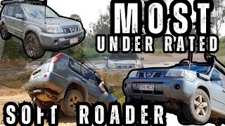 ULTIMATE Nissan Xtrail offroad compilation Most capable small SUV 2007 T30 25L petrol full Auto [upl. by Ingeborg]