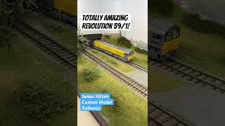 Amazing revolutiontrains Class 591 in N nscale ngauge modelrailway [upl. by Ahsaetal]