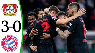 Bayer Leverkusen vs Bayern Munich 30 Jeremie Frimpong Goal  All Goals and Extended Highlights [upl. by Trenton168]